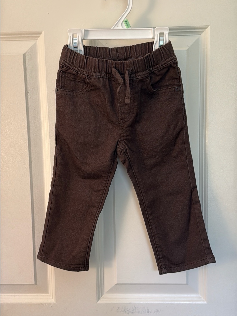 NWOT GAP Kids Elastic Waist Brown Pull-On Pants